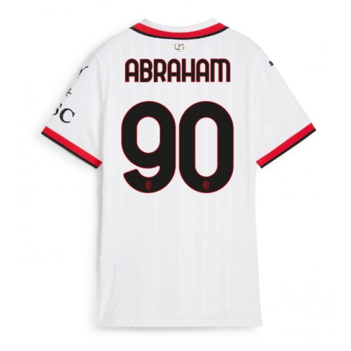 Dres AC Milan Tammy Abraham #90 Gostujuci za Žensko 2024-25 Kratak Rukav